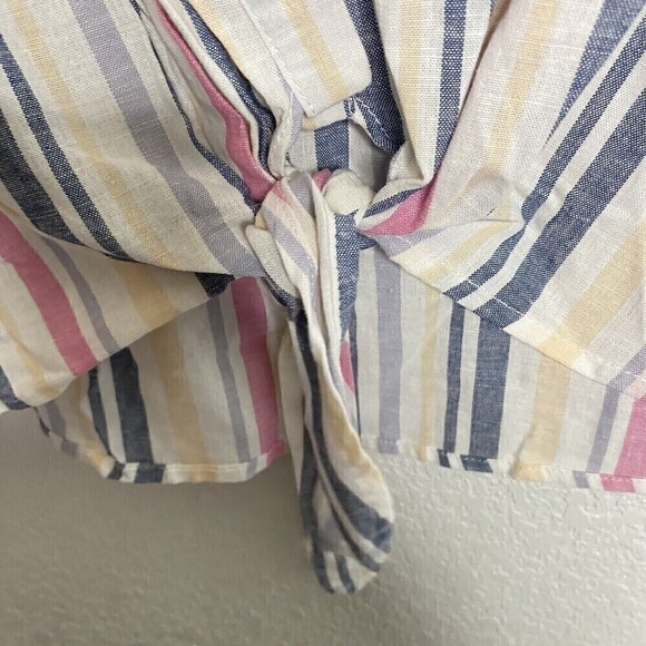 Signature Studio Womens Multicolor Plaid Button Down Shirt Top Blouse Size Small - Picture 6 of 9